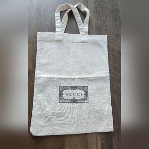 Gucci Linen Tote Bag